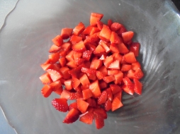 Tiramisu, fraises, rhubarbes et basilics (12)